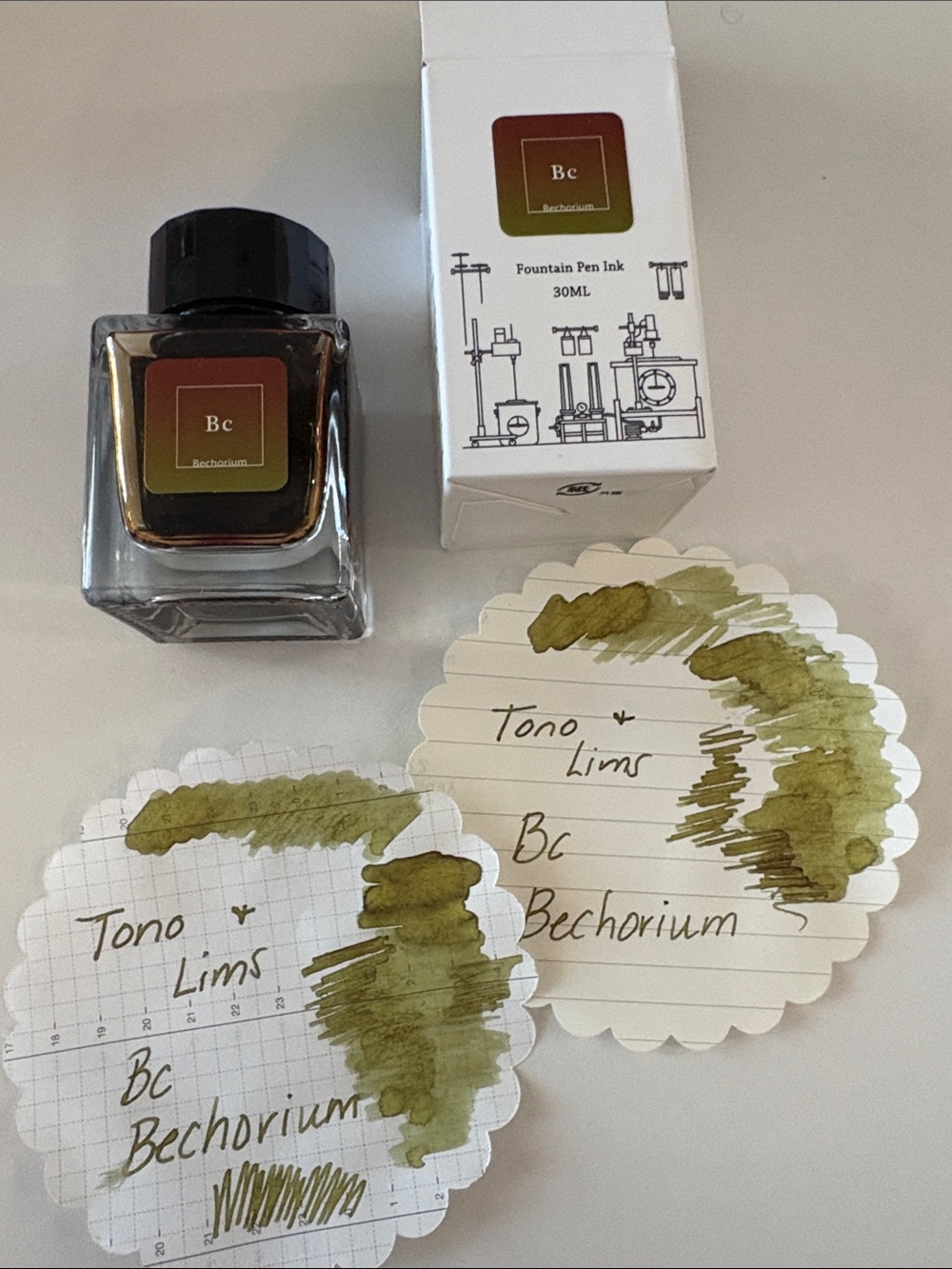 Tono & Lims BC Bechorium Color-Changing Ink Sample 4ml